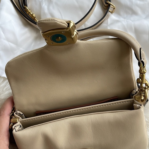 Coach Pillow Tabby 18 Ivory - Picture 7 of 11